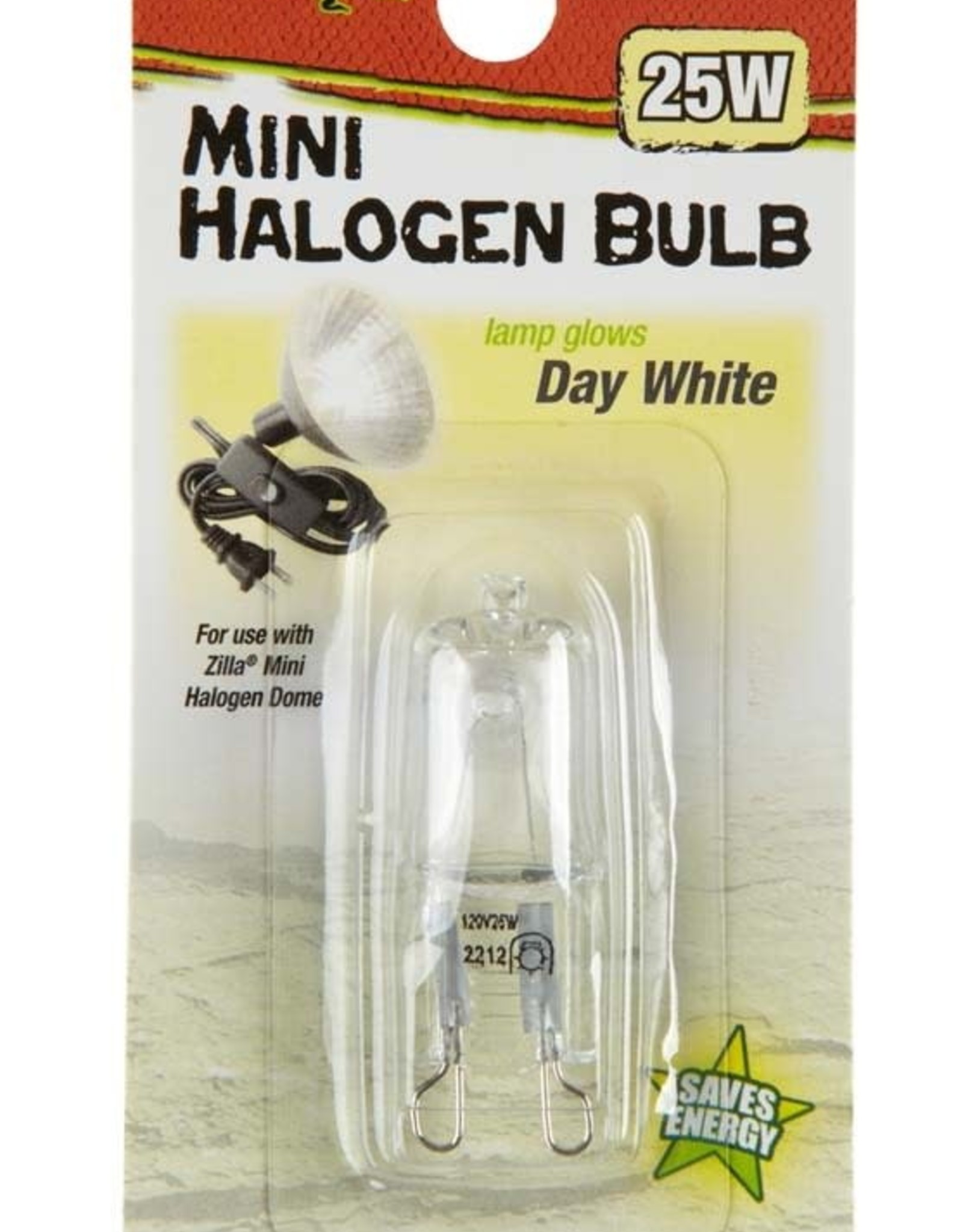 ZILLA Light & Heat Mini Halogen BulbsWH 25W