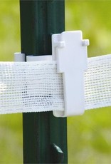 Patriot Electric Fence Insulator T POST Wide Tape White