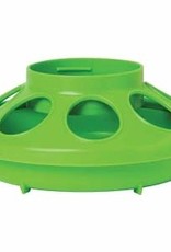 MILLER MFG CO INC Plastic feeder base for 1qt jar 2pcs MILLER green