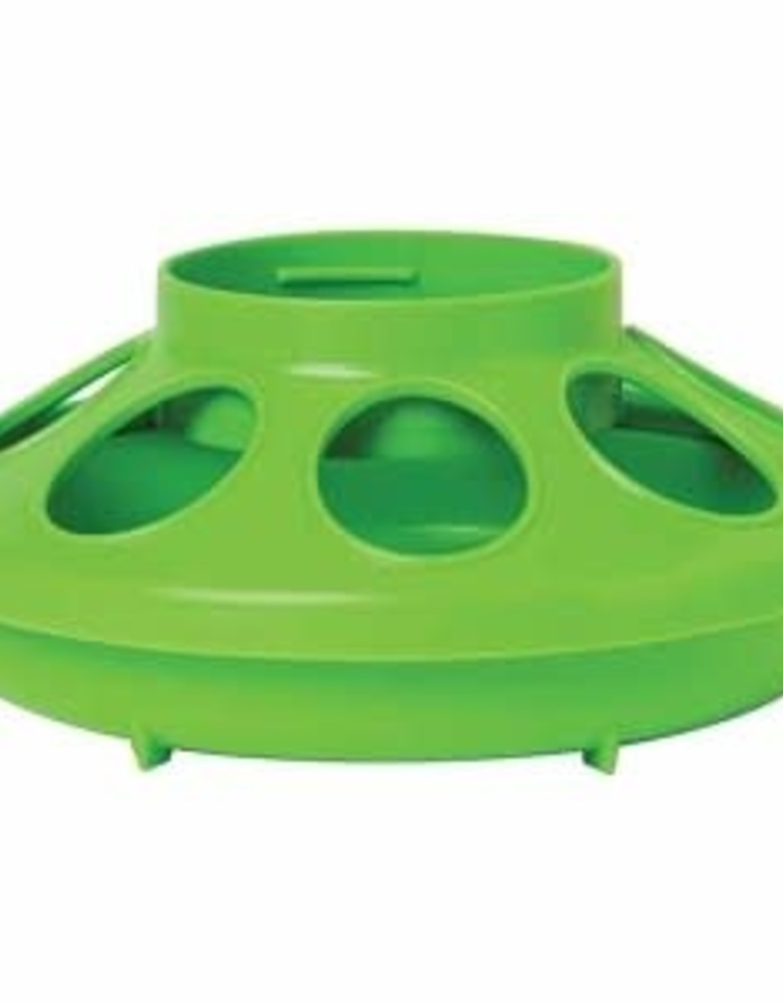 MILLER MFG CO INC Plastic feeder base for 1qt jar 2pcs MILLER green