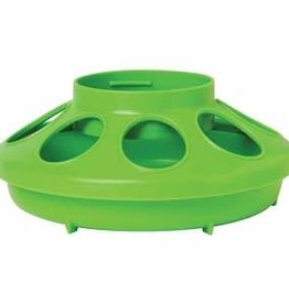 MILLER MFG CO INC Plastic feeder base for 1qt jar 2pcs MILLER green