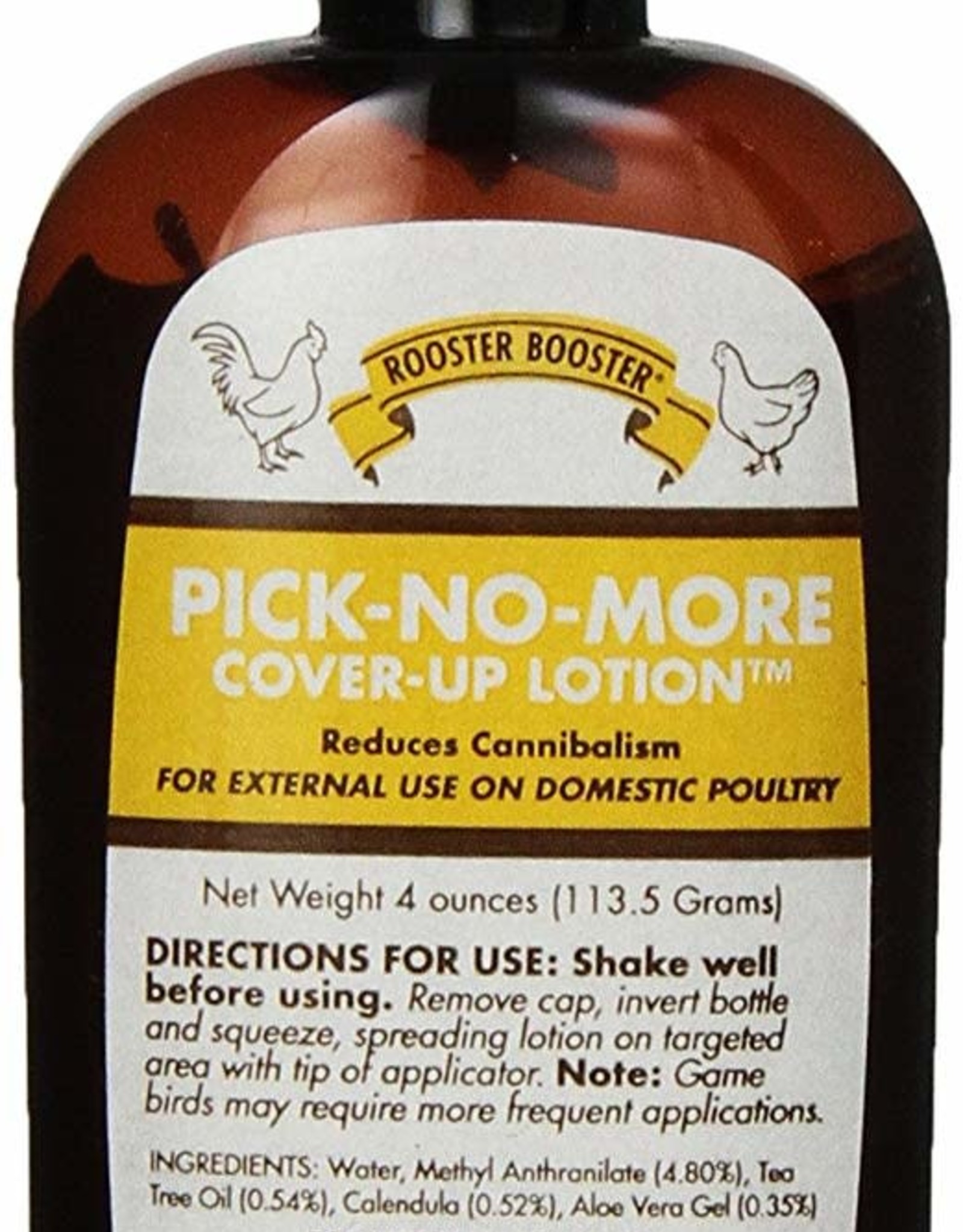 TDL Pick no more lotion by Rooster Booster 4OZ