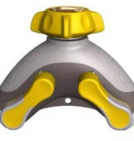 Nelson Dual-Valve Shut-Off Hose Adaptor Outlet