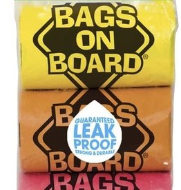 Bags on Board Bags on Board Waste Pick-up Bags Refill Rainbow 60 bags