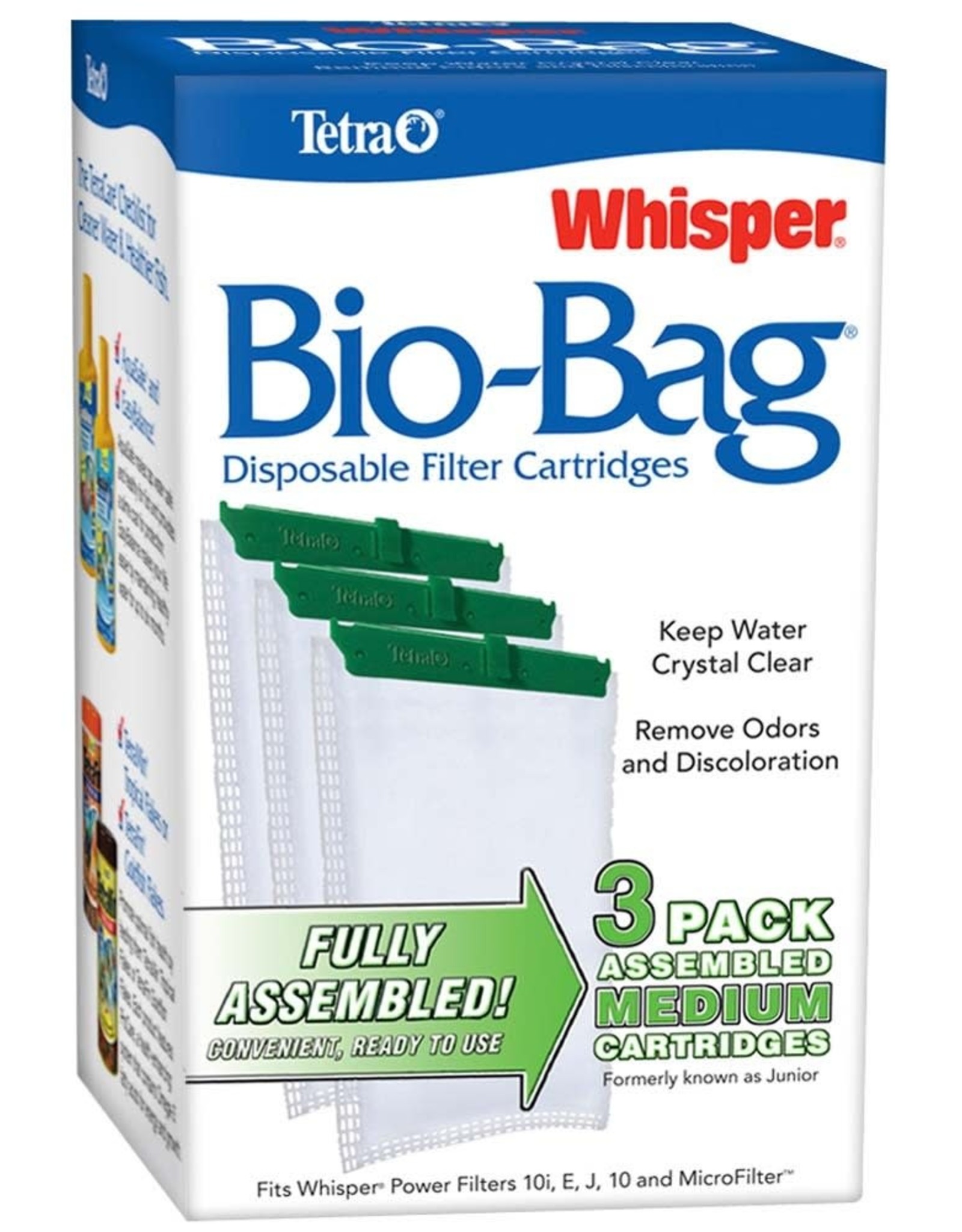 TETRA HOLDING (US), INC) Tetra Whisper Bio-Bag Cartridge Medium 3pk