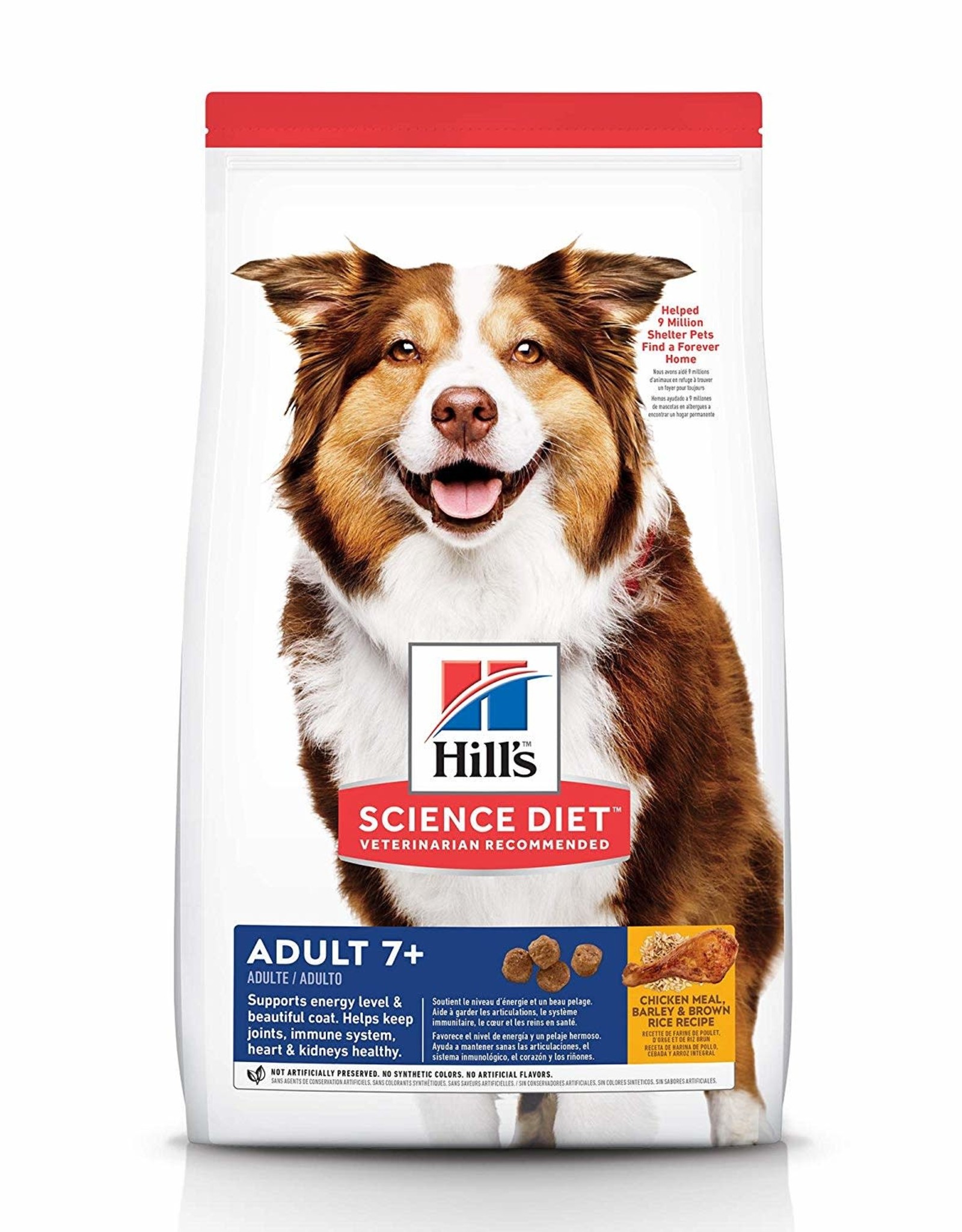 Hill's SD Canine Adult 7+ Chicken , Barley & Brown Rice  15 lb