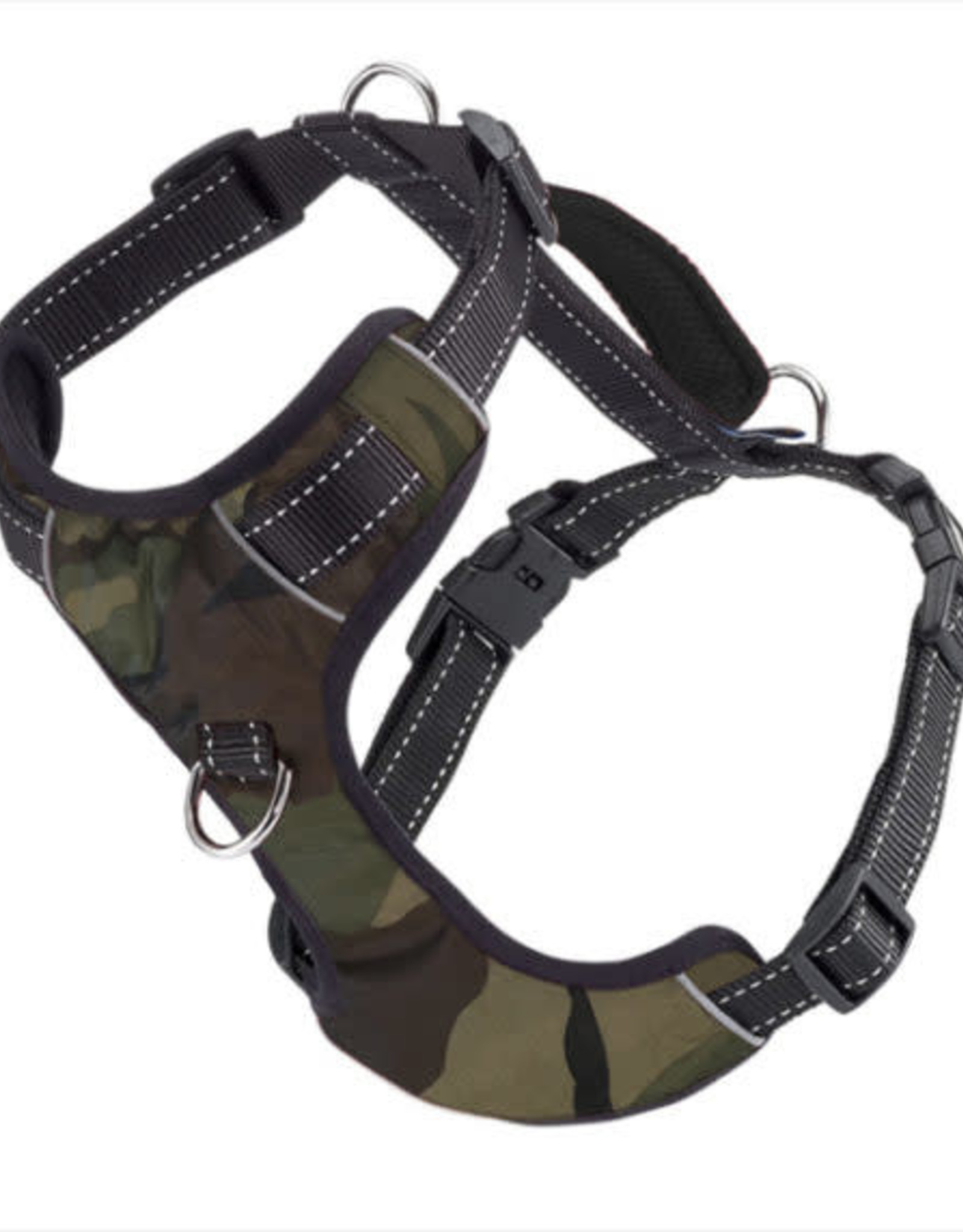BayDog Chesapeake Harness Camo S