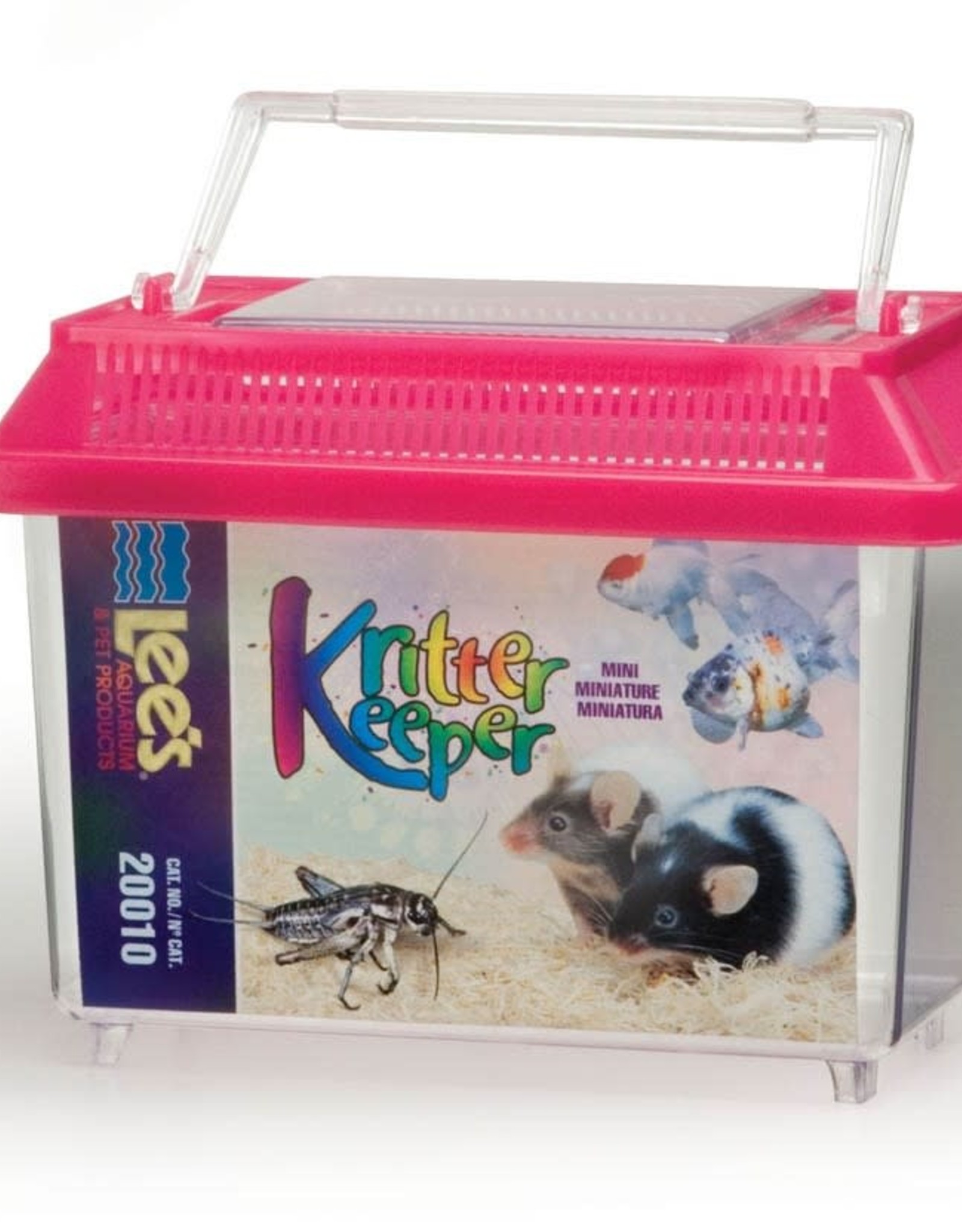 LEE'S AQUARIUM & PET PRODUCTS Lee's Kritter Keeper Mini Rectangle w/Lid