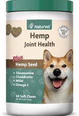 NATURVET Soft Chew Hemp Joint Health 60CT