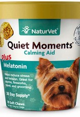 NATURVET Soft Chew Quiet Moments plus Melatonin 70CT