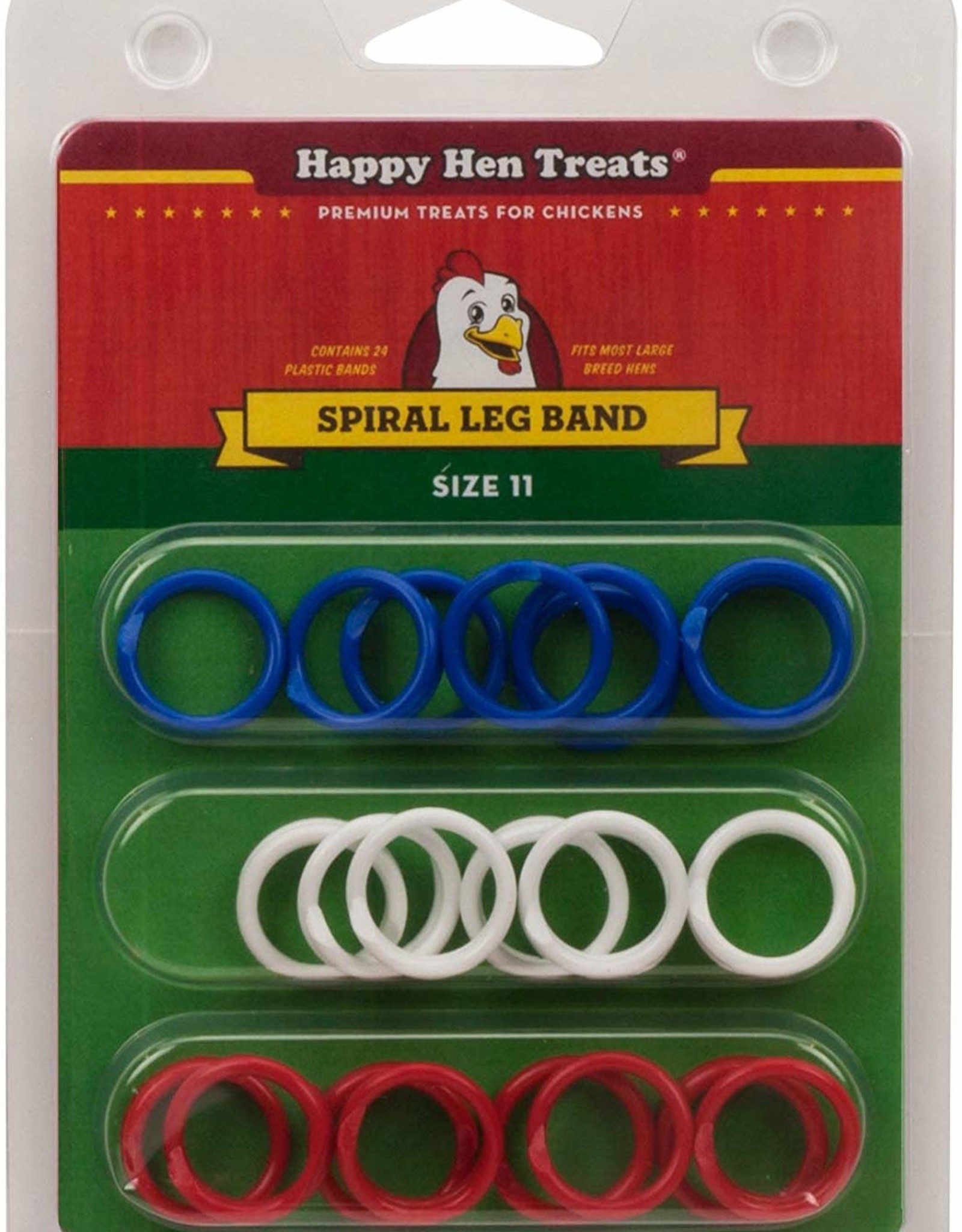 Spiral Leg Band Size 11 24/Bag 089-17022 HHT 6/CS