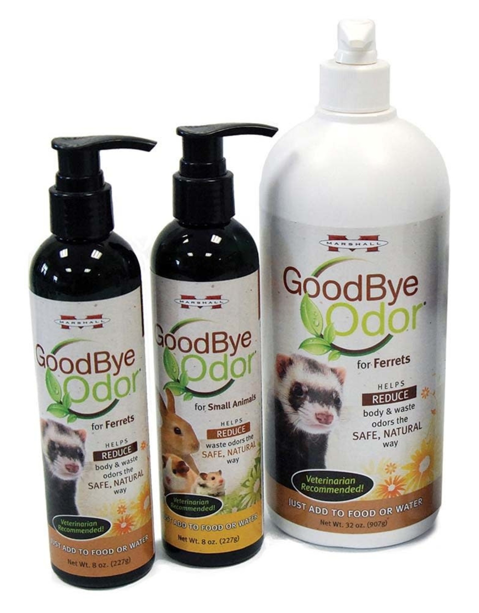 MARSHALL PET PRODUCTS Marshall GoodBye Odor for ferrets 8oz