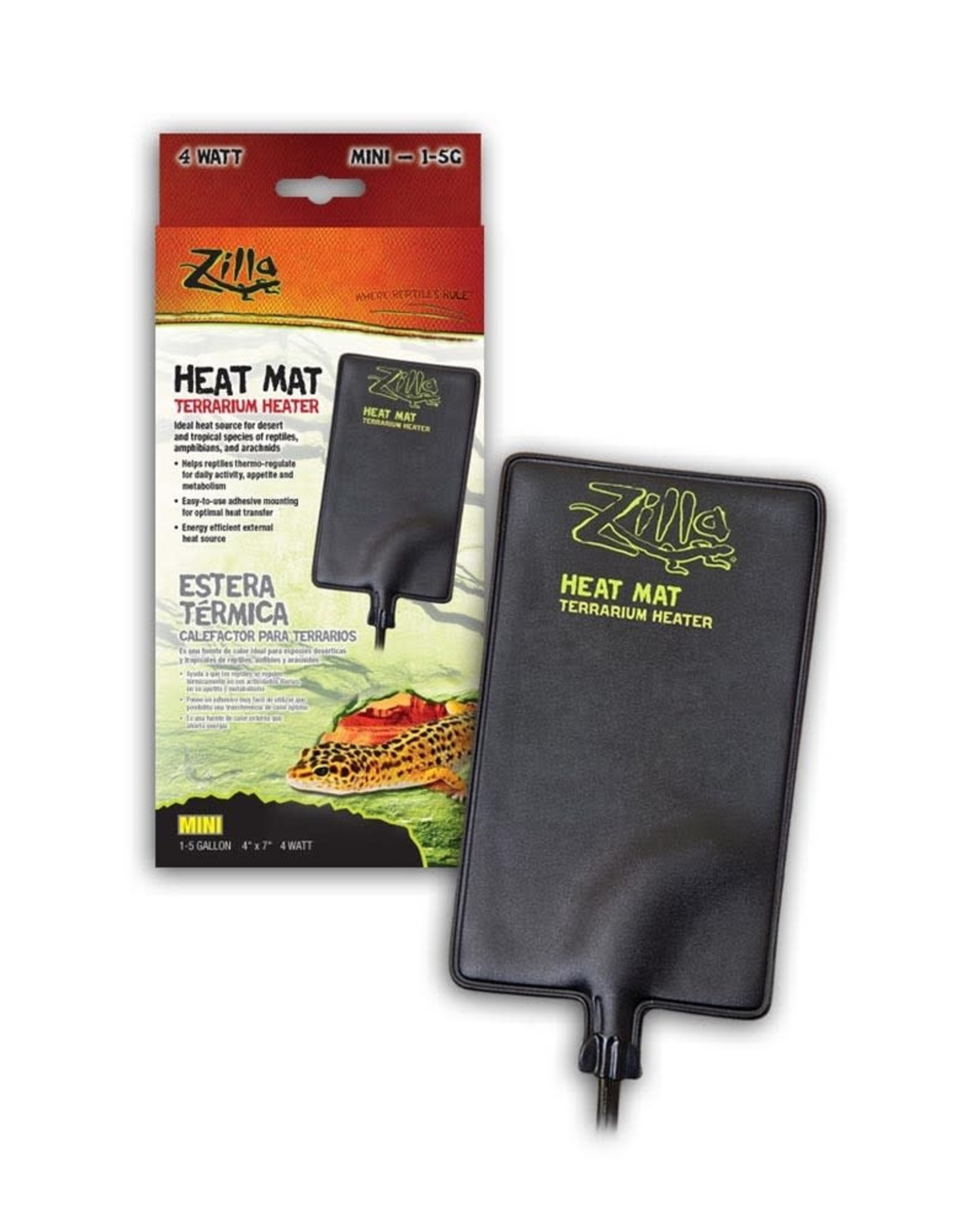 ZILLA Zilla Heat Mat Mini 1-5gal 4x7 4W
