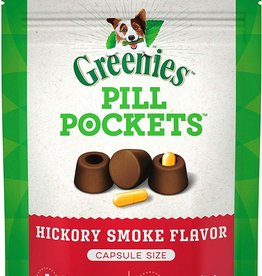 MARSHALL PET PRODUCTS Greenies PILL POCKET Hick Smoke Dog 7.9oz