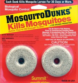Summit Mosquito Dunks Kills Mosquitoes Organic 2pk