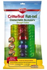 SUPER PET Kaytee Crittertrail Fun-Nels Straight Tubes 5pk