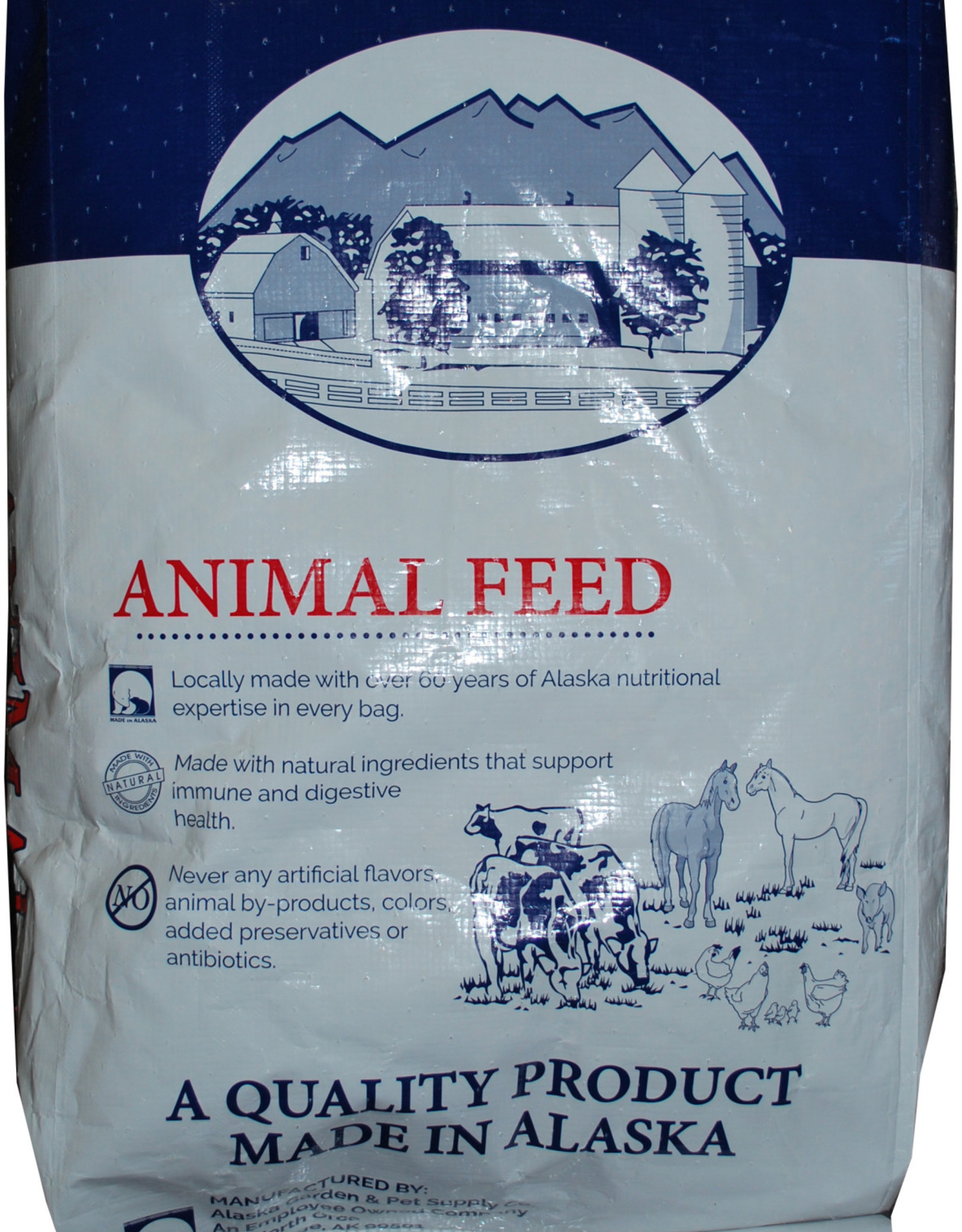 Alaska Mill and Feed Alfalfa Pellets 50 lb AMF