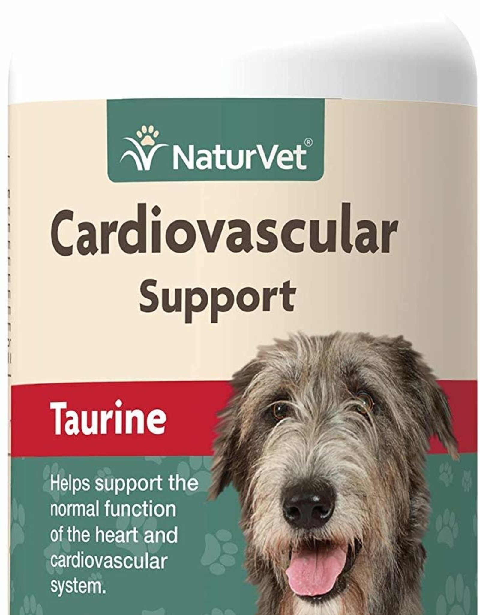 NATURVET NaturVet Taurine Cardiovascular Support 60 chew tab