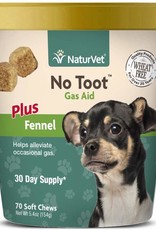 NATURVET NaturVet No Toot Gas Aid soft chew 70ct