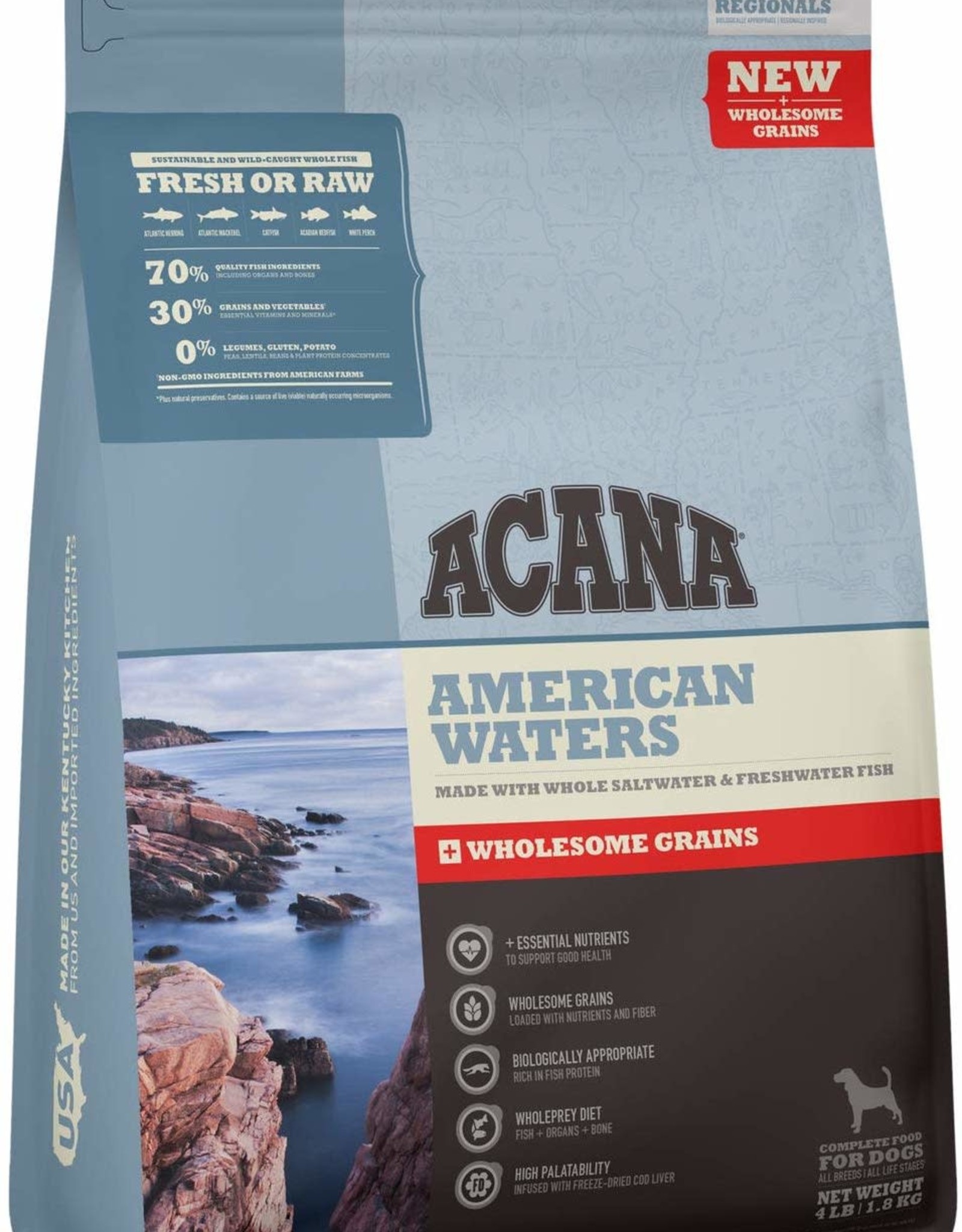 Champion Pet ACANA Sea to Stream Fish + Wholesome Grains, 4lb
