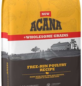 Champion Pet ACANA Free Run Poultry + Wholesome Grains 22.5#