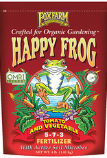FoxFarm FoxFarm 4# Happy Frog Tomato & Veg Dry Fertilizer