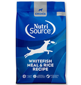 Nutri Source NutriSource CHOICE Whitefish and Rice 30#