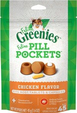 MARS PETCARE-GREENIES Greenies CAT CHICKEN PILL POCKETS 1.6 OZ