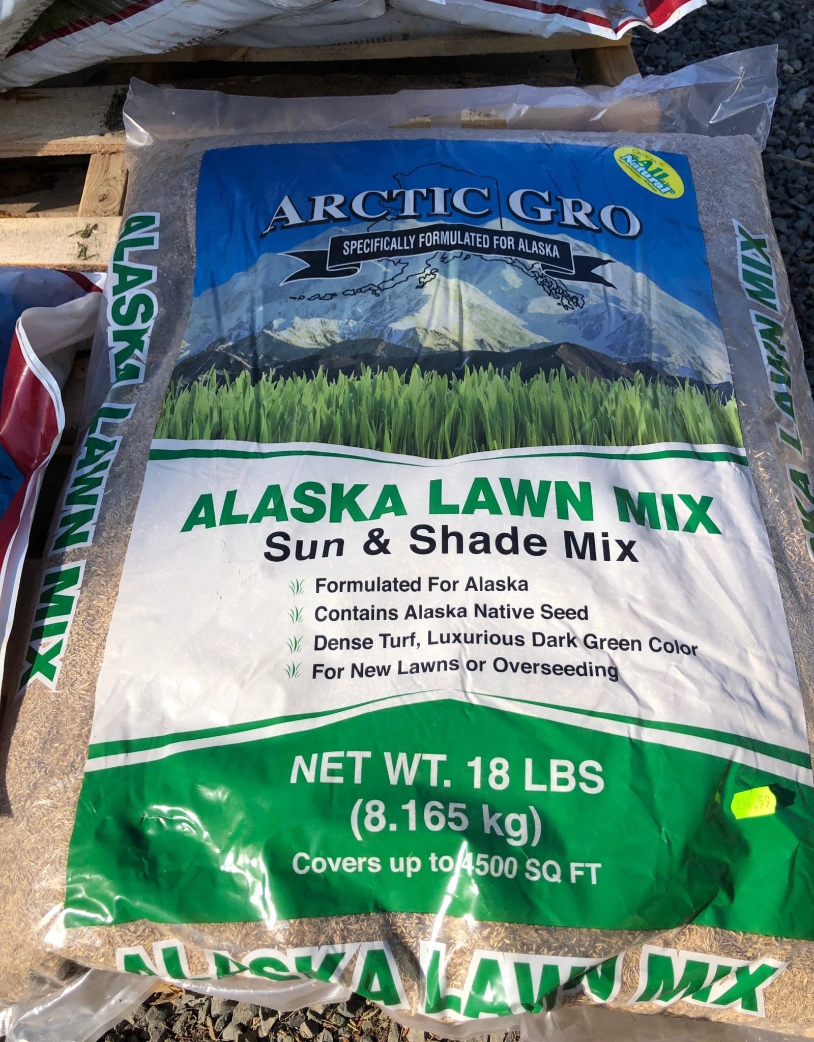 Arctic Gro Alaska Lawn mix Arctic Gro 18lbs 3/bale