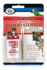 FOUR PAWS PET PRODUCTS Antiseptic Pet Blood Stopper Powder for Dogs, Cats, and Birds .5 oz