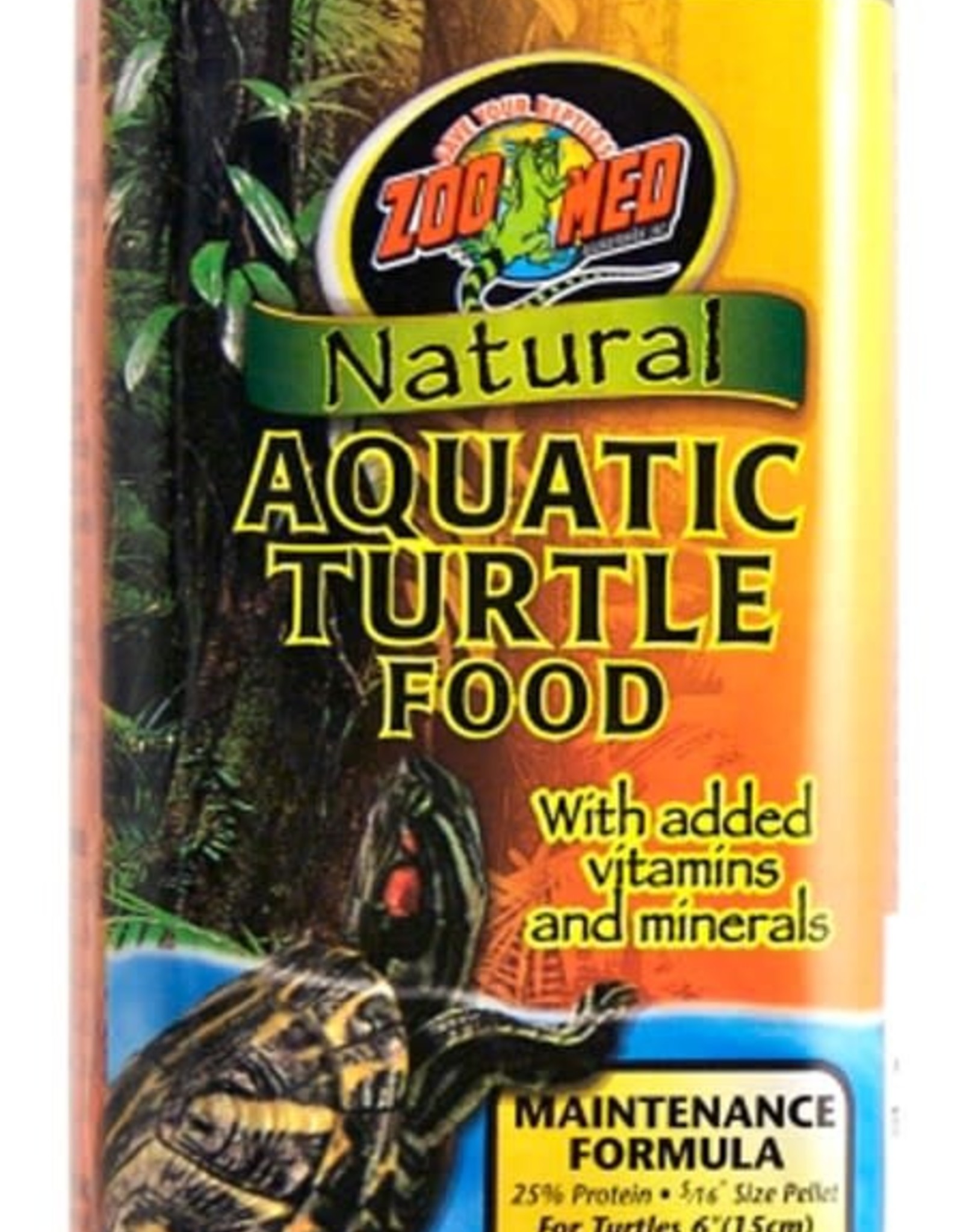 ZOO MED LABORATORIES Zoo Med Aquatic Turtle Food  Formula Dry Food 12oz