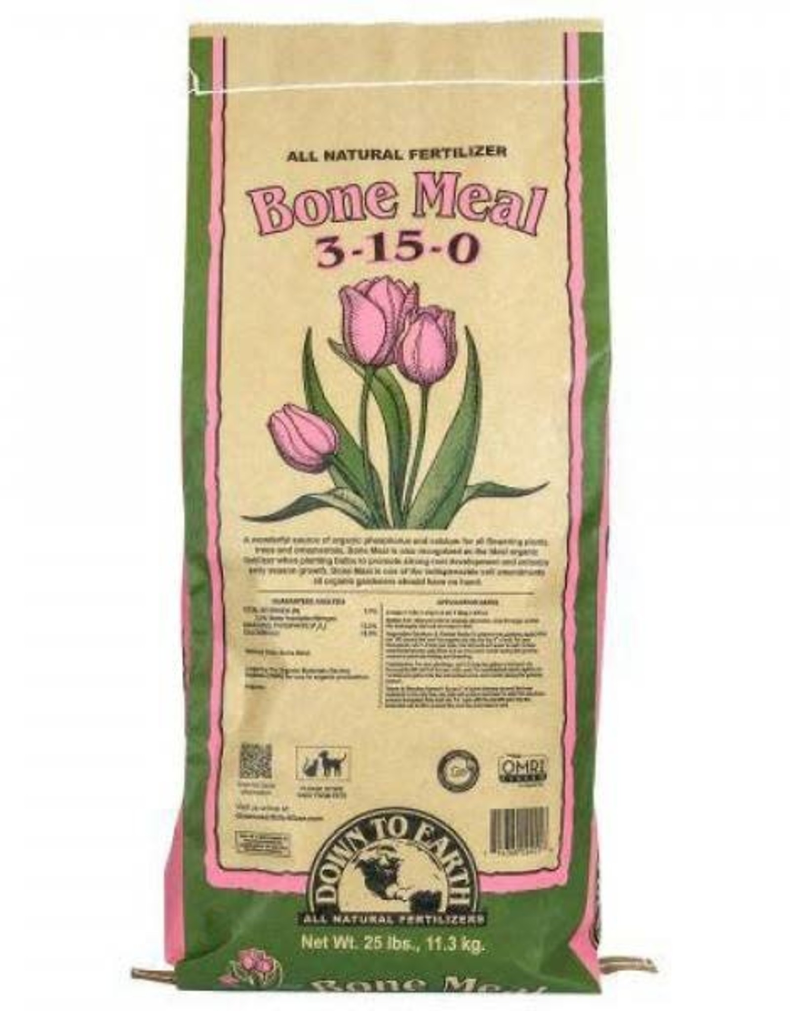 Down To Earth DTE Bone Meal 3-15-0 25lbs