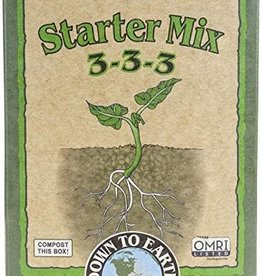 Down To Earth DTE Starter Mix 3-3-3 w/MYCO 5 lb
