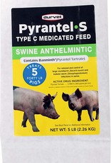 DURVET PYRANTEL S 5# DURVET  Swine Dewormer