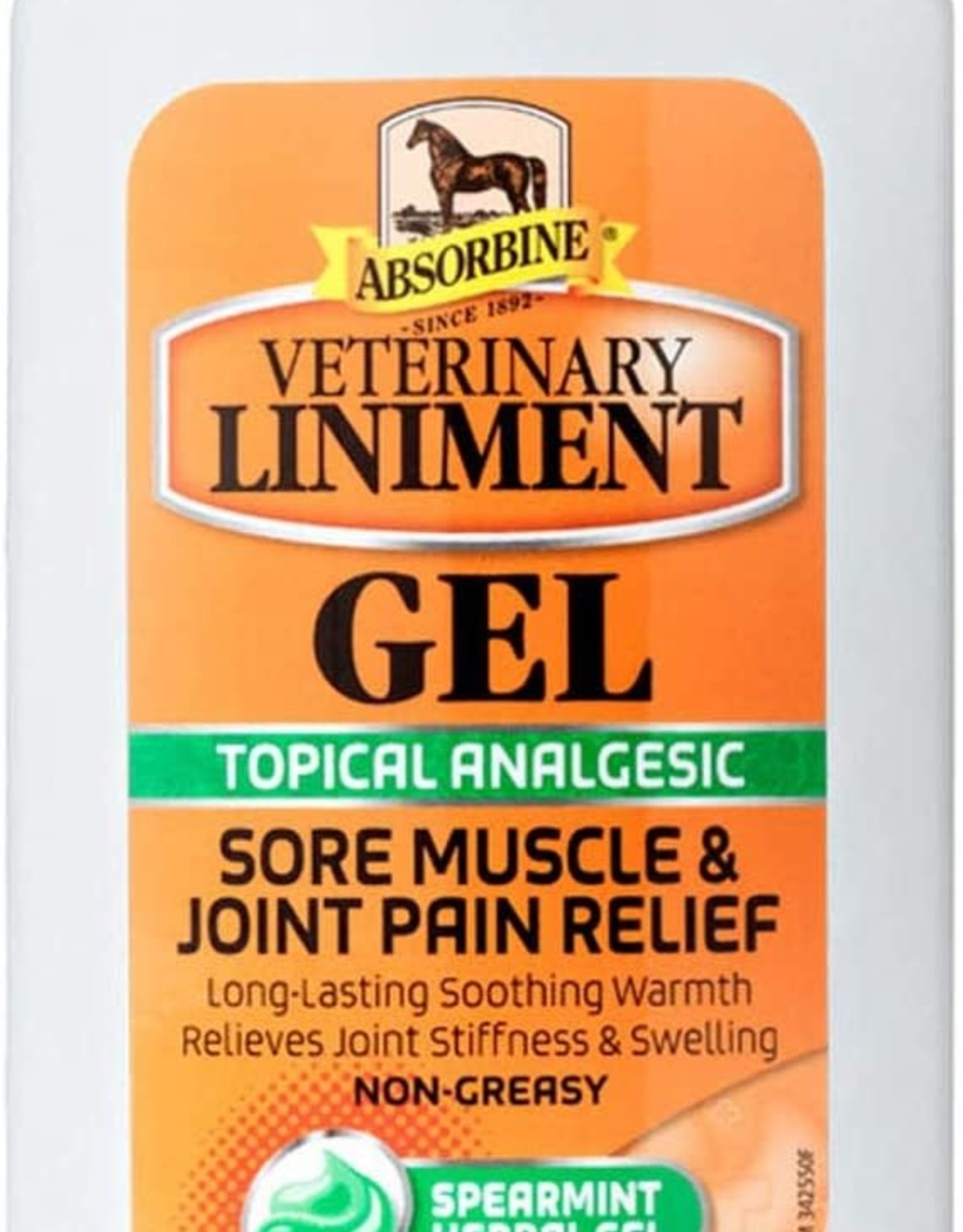 WF YOUNG Absorbine Veterinary Liniment Topical Analgesic 12 oz
