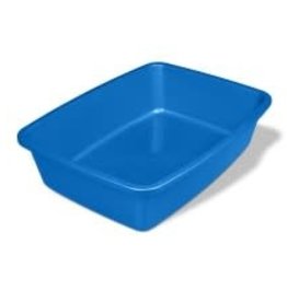 VAN Van Ness Plastics Cat Litter Pan / Box Blue  Medium