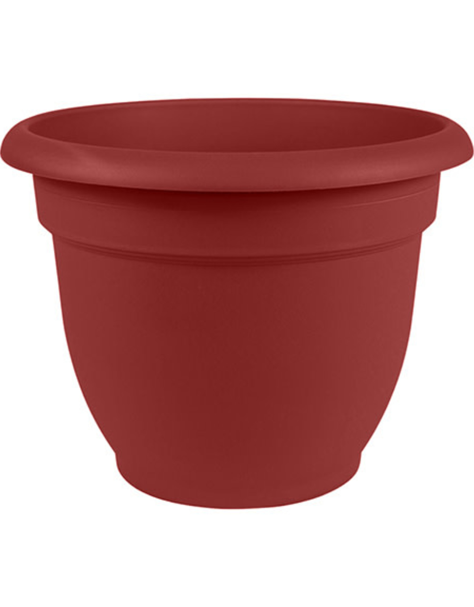 BLOEM Bloem Ariana Planter with Grid Burnt Red 12 in