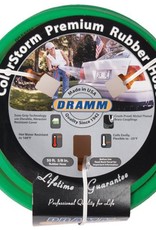 Dramm ColorStorm Premium Rubber Hose 5/8in x 50ft Green