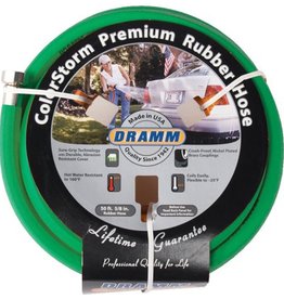 Dramm ColorStorm Premium Rubber Hose 5/8in x 50ft Green