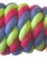 LEAD HORSE COTTON BOLT SNAP 3/4" STRIPE PINK CL34B MSHP HAM