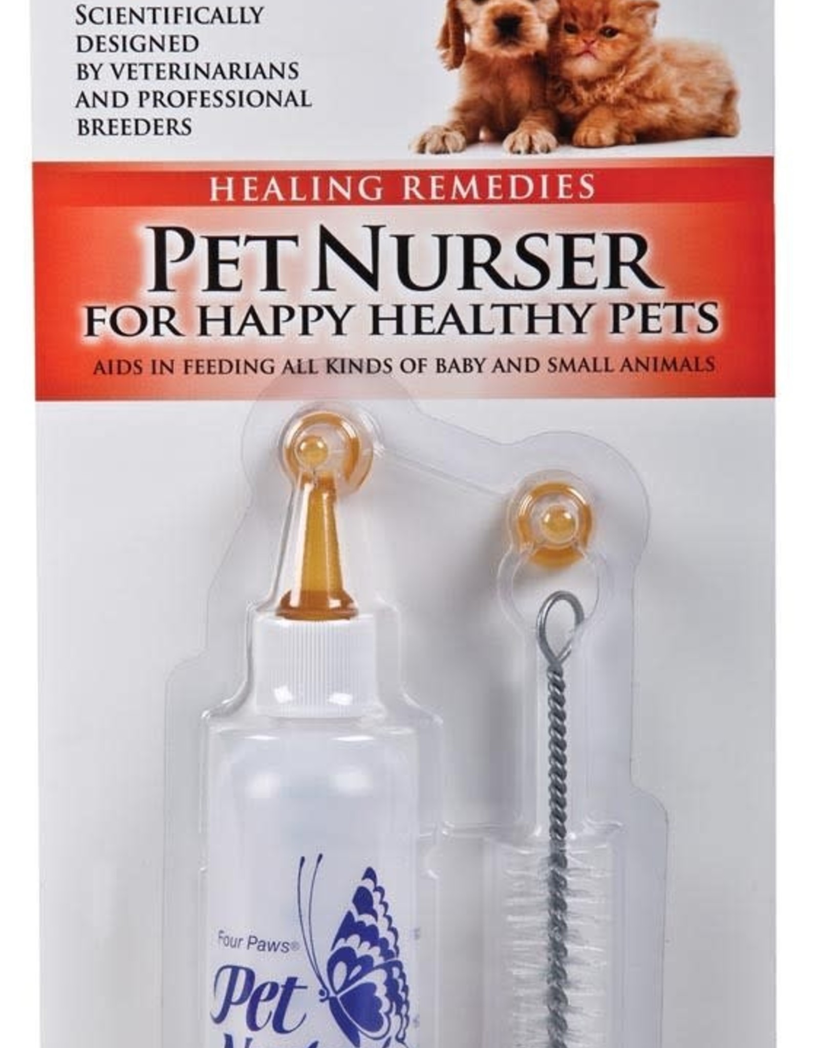 FOUR PAWS PET PRODUCTS Four Paws 2oz nurser kit w/cleaning brush