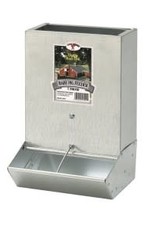 MILLER FEEDER BABY PIG 2-HOLE GALV 7LB BPF2 8/CS MILLER