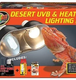 ZOO MED LABORATORIES ZML Dual Light KIT Desert Heat UVB