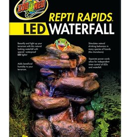 Zoo Med ReptiRapids LED Waterfall Rock Small