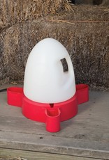K&H MANUFACTURING LLC Thermo-Duck Waterer 2.5 gal Red 60W