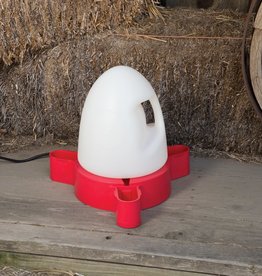 K&H MANUFACTURING LLC Thermo-Duck Waterer 2.5 gal Red 60W