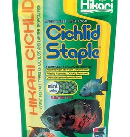 HIKARI SALES USA Hikari Cichlid Staple Pellet Fish Food Mini 2oz