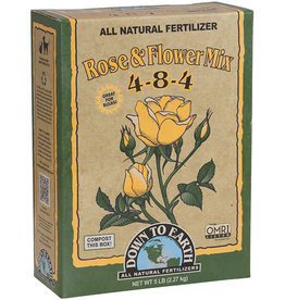 Down To Earth DTE Rose & Flower Mix 4-8-4 - 5 lb