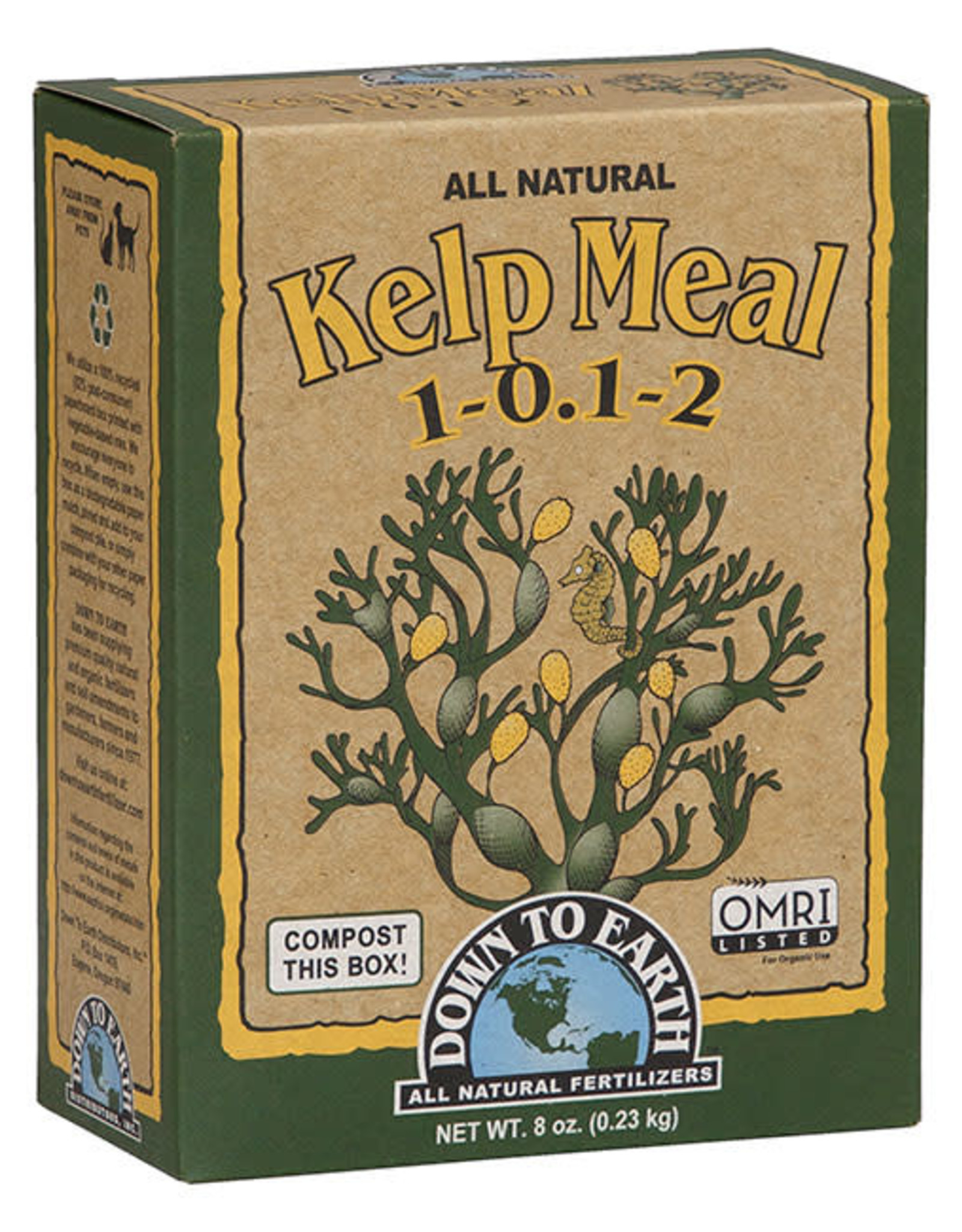 Down To Earth DTE Kelp Meal Mini - 0.5 lb (12/Cs)