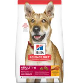 Hill's Science Diet Hill's SD Canine ADULT 1-6, Chicken and Rice 35 lb.